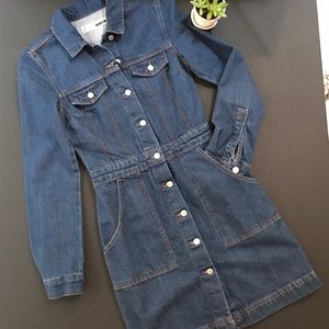 Topshop Moto western stitch dress! Sz. 2